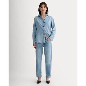 Everlane The Super-Soft Relaxed Jean 32 Regular Blue Organic Cotton Tencel